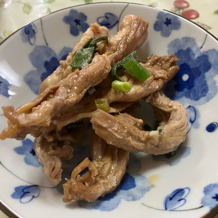 みかんポン酢を使ったせせりのねぎみかポン漬け!